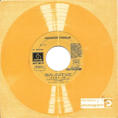 Jacques Higelin - Pars / Denise download mp3 flac