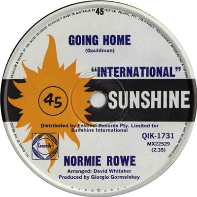 Normie Rowe - Going Home download mp3 flac