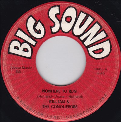 William & The Conquerors - Nowhere To Run / A Girl Like You download mp3 flac