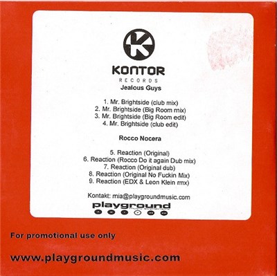Jealous Guys / Rocco Nocera - Mr. Brightside / Reaction download mp3 flac