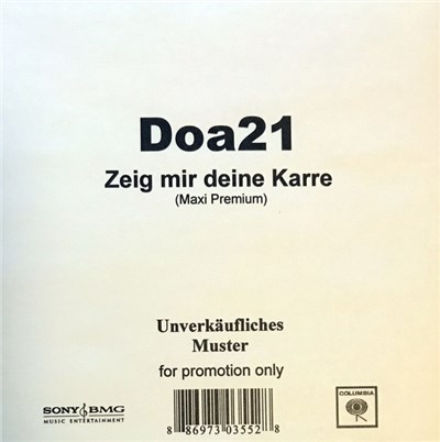 doa21 - Zeig Mir Deine Karre! download mp3 flac