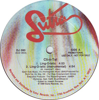 Cli-N-Tel - Ling-O-istic / It's Time To Jam download mp3 flac