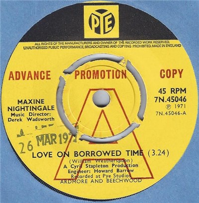 Maxine Nightingale - Love On Borrowed Time / It's That Hurtin' Thing download mp3 flac