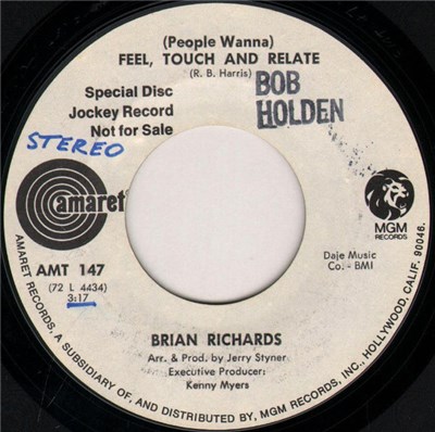 Brian Richards - (People Wanna) Feel, Touch And Relate / Carmen download mp3 flac