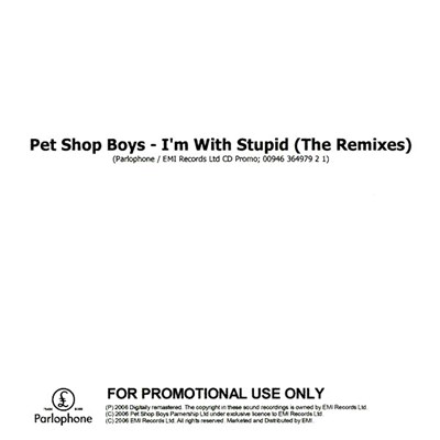 Pet Shop Boys - I'm With Stupid (The Remixes) download mp3 flac
