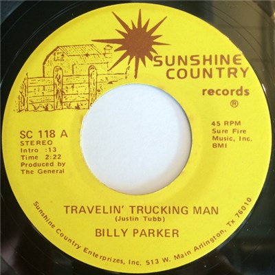 Billy Parker - Travelin' Trucking Man download mp3 flac