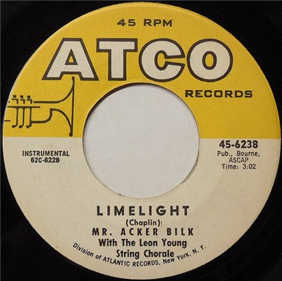 Mr. Acker Bilk With The Leon Young String Chorale - Limelight download mp3 flac