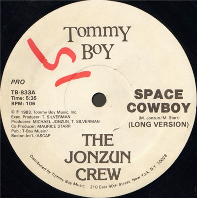 The Jonzun Crew - Space Cowboy download mp3 flac