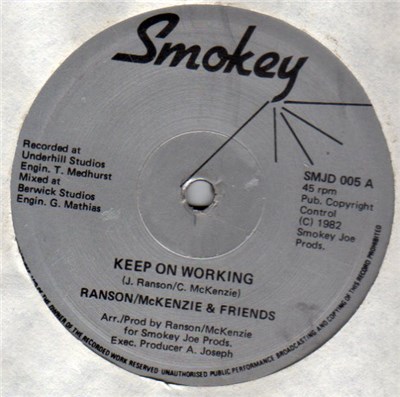 Ranson, McKenzie & Friends - Keep On Working / Orange Groves download mp3 flac