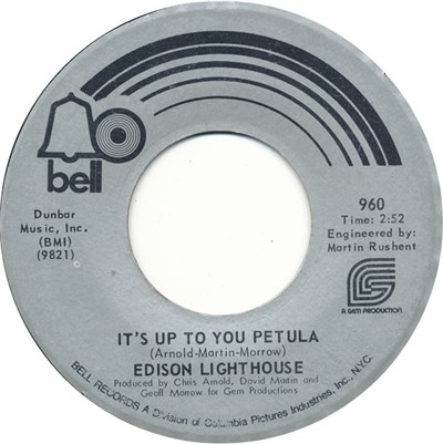 Edison Lighthouse - It's Up To You Petula download mp3 flac