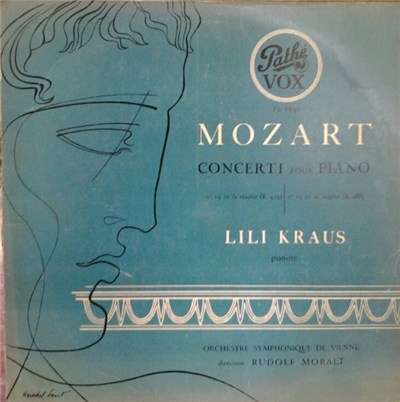 Mozart - Lili Kraus, Rudolf Moralt, Orchestre Symphonique De Vienne - Concerti Pour Piano No.19 En Fa Majeur (K.459), No.23 En La Majeur (K.488) download mp3 flac