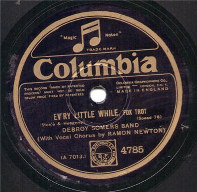 Debroy Somers Band - Ev'ry Little While / I'll Be Lonely download mp3 flac