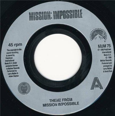 Adam Clayton & Larry Mullen - Theme From Mission Impossible download mp3 flac