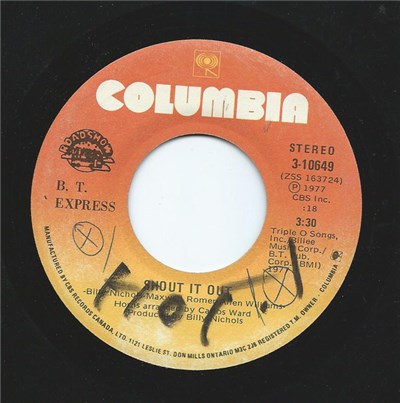 B.T. Express - Shout It Out / Ride On B.T. download mp3 flac
