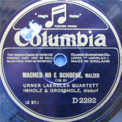 Urner Ländlerquartett Imholz & Grossholz - Mached No E Schoene / Luschtig Vo Bode download mp3 flac