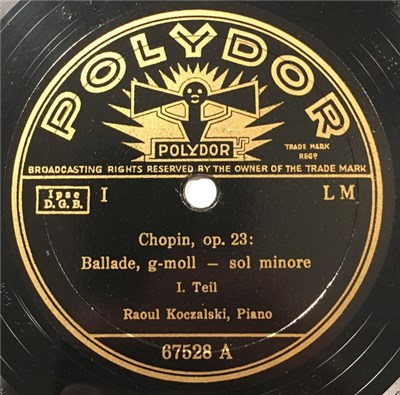 Raoul Koczalski, Chopin - Op. 23 download mp3 flac