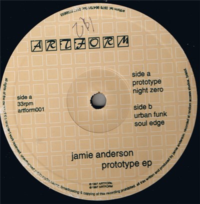 Jamie Anderson - Prototype EP download mp3 flac