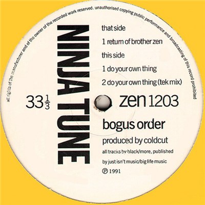 Bogus Order - Return Of Brother Zen / Do Your Own Thing download mp3 flac