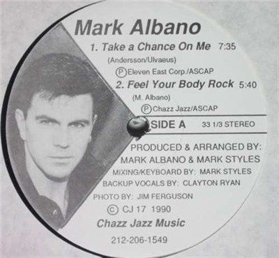 Mark Albano - Take A Chance On Me / Feel Your Body Rock download mp3 flac