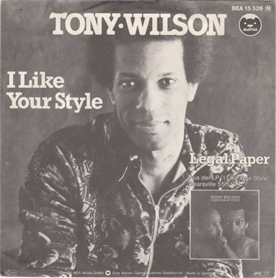 Tony Wilson - I Like Your Style download mp3 flac