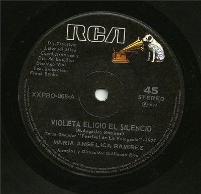 María Angélica Ramírez - Violeta Eligio El Silencio / Cantos Y Raices download mp3 flac