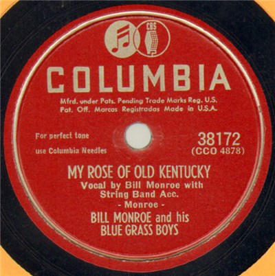 Bill Monroe And His Blue Grass Boys - My Rose Of Old Kentucky / Sweetheart You Done Me Wrong download mp3 flac