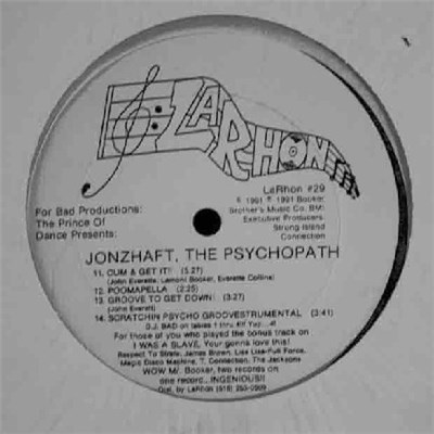Lamont Booker - The Prince Of Dance Music / Jonzhaft, The Psychopath download mp3 flac