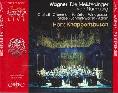 Wagner, Knappertsbusch - Die Meistersinger Von Nürnberg - Gesamtaufnahme Bayreuth 1960 download mp3 flac