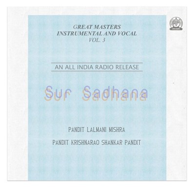 Pandit Lalmani Mishra, Krishnarao Shankar Pandit - Sur Sadhana Vol 3 download mp3 flac