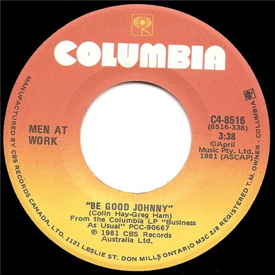 Men At Work - Be Good Johnny download mp3 flac