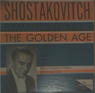 Dmitri Shostakovich, Howard Mitchell, National Symphony Orchestra - Symphony No. 1 / The Golden Age - Ballet Suite download mp3 flac