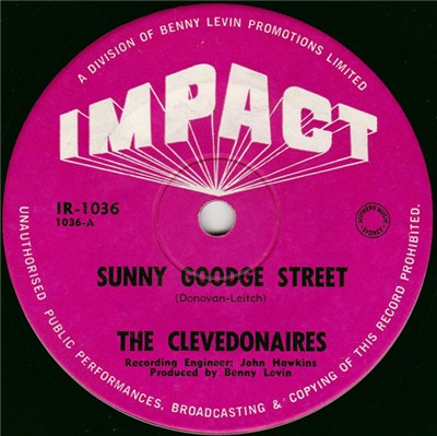 The Clevedonaires - Sunny Goodge Street download mp3 flac
