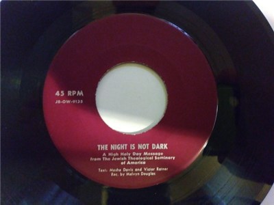 Melvyn Douglas - The Night Is Not Dark: A High Holy Day Message From The Jewish Theological Seminary Of America download mp3 flac