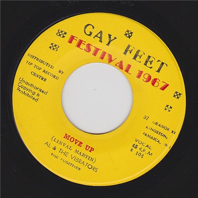 Al & The Vibrators, The Fugitives - Move Up / Lonesome Lover download mp3 flac
