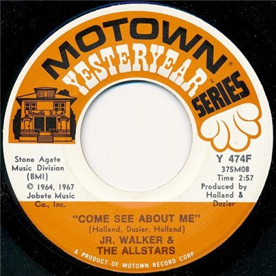 Jr. Walker & The Allstars - Come See About Me / Hip City, Pt. 2 download mp3 flac