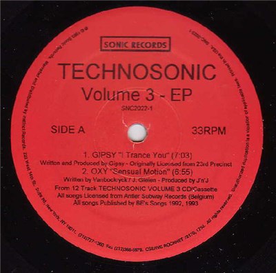 Various - Technosonic Volume 3 - EP download mp3 flac