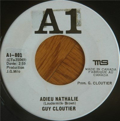 Guy Cloutier - Adieu Nathalie / Peggy Sue download mp3 flac