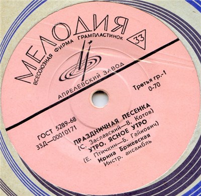 Ирина Бржевская - Праздничная Песенка download mp3 flac