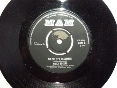 Nicky Speero - Dulcie (It's December) / In A Moment Of Weakness download mp3 flac
