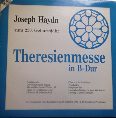 Joseph Haydn - Theresienmesse in B-Dur download mp3 flac