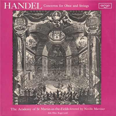 Handel - The Academy Of St. Martin-in-the-Fields Directed By Neville Marriner - Concertos For Oboe And Strings download mp3 flac