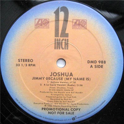 Joshua - Jimmy Because (My Name Is) download mp3 flac