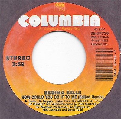 Regina Belle - How Could You Do It To Me (Edited Remix) download mp3 flac