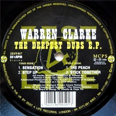 Warren Clarke - The Deepest Dubs E.P. download mp3 flac