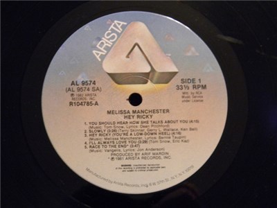 Melissa Manchester - Hey Ricky download mp3 flac