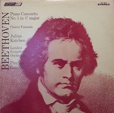 Beethoven, Julius Katchen, London Symphony Orchestra, London Symphony Chorus, Pierino Gamba - Piano Concerto No. 1 / Choral Fantasy download mp3 flac
