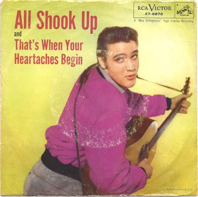 Elvis Presley - All Shook Up / That's When Your Heartaches Begin download mp3 flac