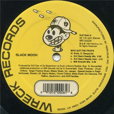 Black Moon - Who Got The Props / F**k It Up download mp3 flac