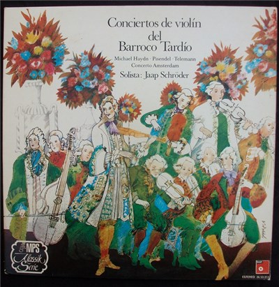 Michael Haydn · Pisendel · Telemann, Concerto Amsterdam, Jaap Schröder - Conciertos De Violín Del Barroco Tardío download mp3 flac
