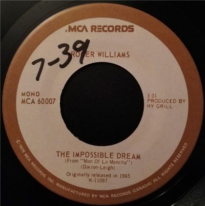 Roger Williams - The Impossible Dream download mp3 flac